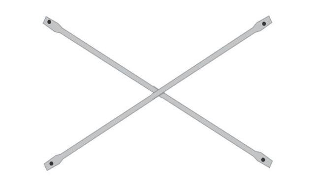 Scaffold Brace with 5' Span for Standard Scaffold