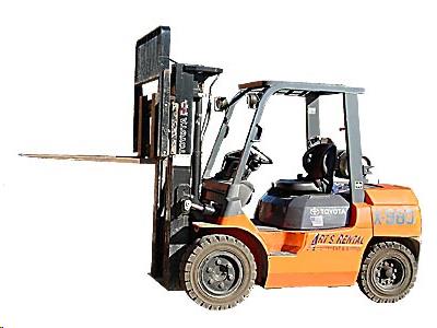 Industrial Forklift 8,000 Lb Capacity, Propane