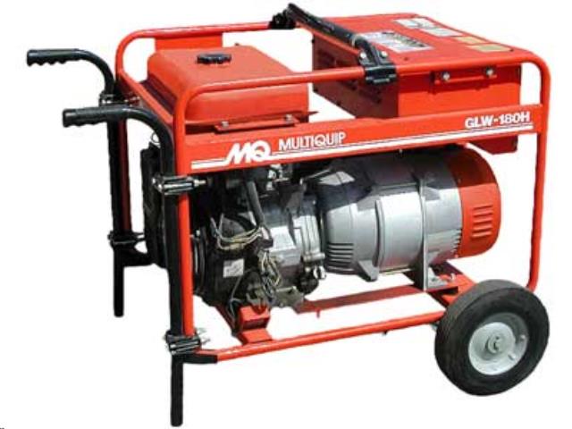 Portable Welder 180 Amp, Gas Powered