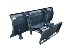 Snow Blade 8' Hydraulic Attachment for Skid Steer Loader
