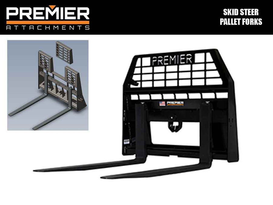 Forklift Attachment for Skid Steer - 8,000#
