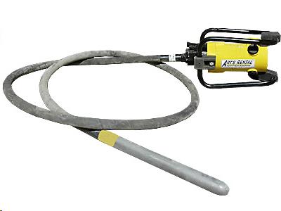 Concrete Vibrator 5' & 10' Length, Electric Art's Rental Equipment Concrete Vibrator 5' & 10' Length, Electric Art's Rental Equipment