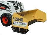 Snow Box Blade 8' for Skid Steer Loader