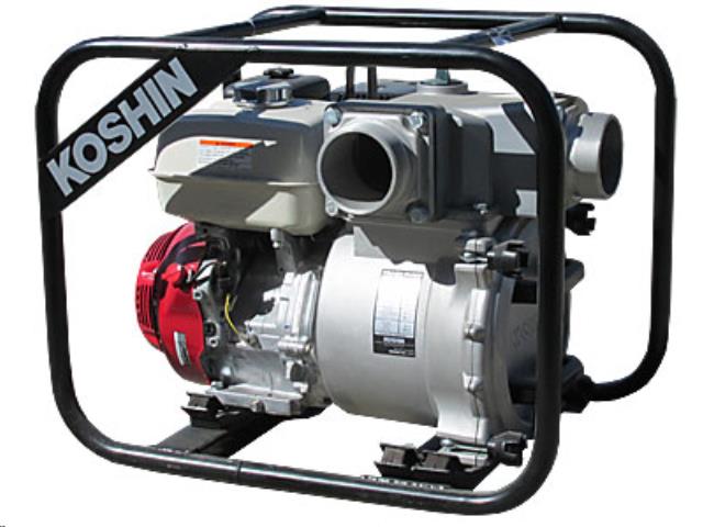 Trash Pump 4", Gas Powered