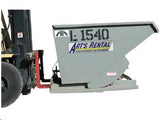 Self-Dumping Hopper 1-Yard for Forklift (Trash Only)