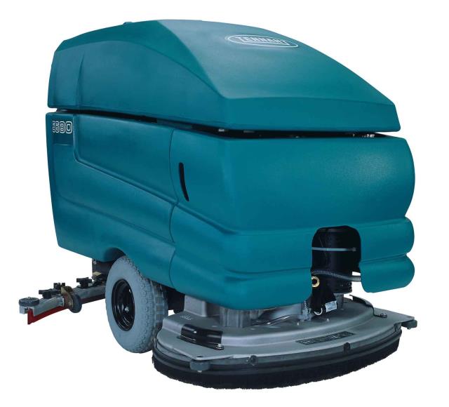 Floor Scrubber 28", Walk-Behind with Vacuum