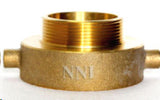 Fire Plug Adapter 2" Male to 2.5" Female