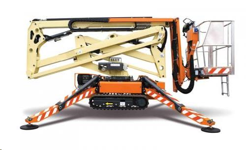 Atrium Articulating Boom Lift 60' Height x 30' Reach, Electric