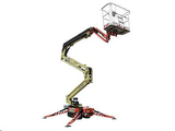 Atrium Articulating Boom Lift 77' Height x 43' Reach, Electric