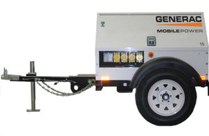 Towable Generator 14KW, Diesel Powered, 110/240 Volt Single Phase