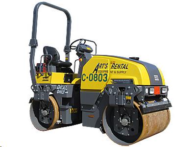Smooth Drum Roller 47" Double Drum