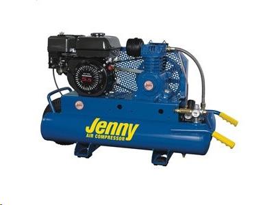 Air Compressor 9 CFM, Gas Powered 5 HP