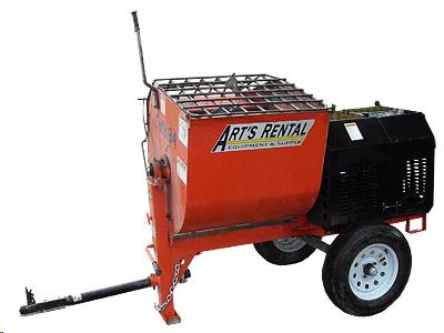 Mortar Mixer 12 Cubic Foot, Gas Powered