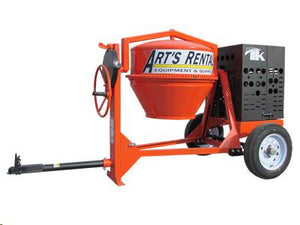 Concrete Mixer 6 Cubic Foot, Gas Powered
