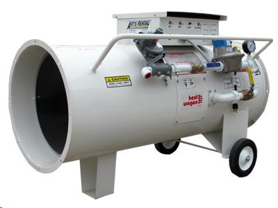 Blower Heater 750,000 BTU, Propane