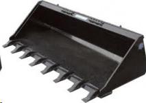 Tooth Bucket 68" & 74" Wide for Skid Steer Loader