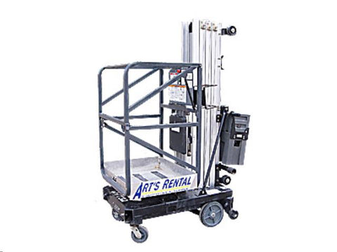 Personnel Lift 20' Push-Around, Electric