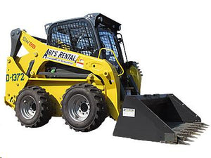 Skid Steer Loader S650/S76 Bobcat with Cab and Hi-Flow Hydraulics
