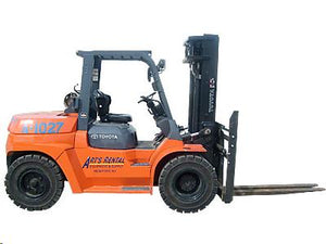 Industrial Forklift 15,000 Lb Capacity, Diesel or Propane